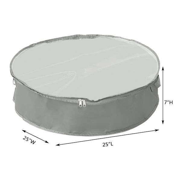 Grey Wreath Storage Bag, 24"
