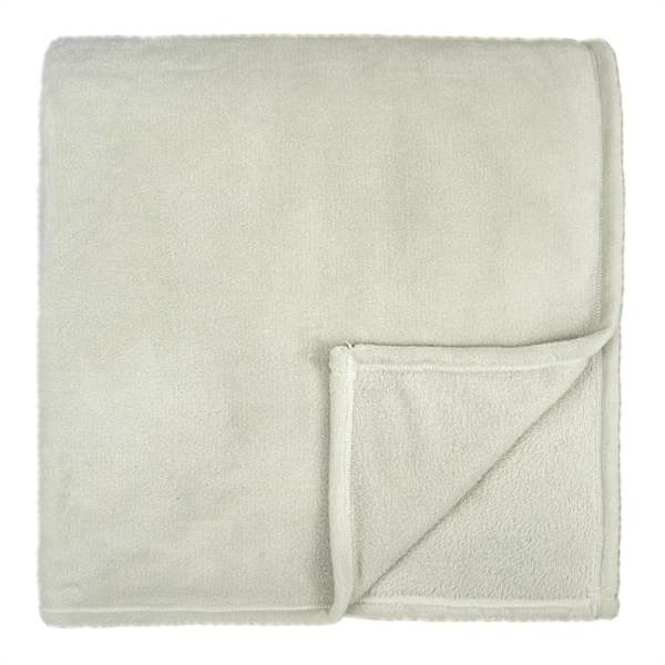 Natural Plush Bed Blanket, Twin/Twin XL