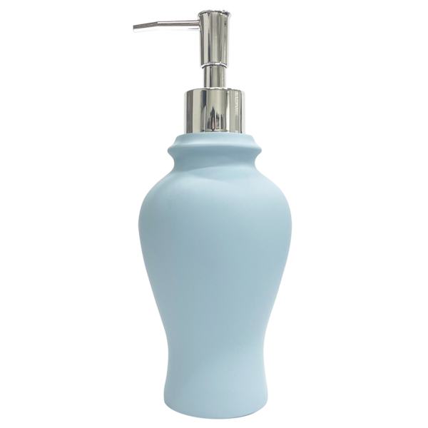 Providence Alice Blue Soap Dispenser, 8.4"