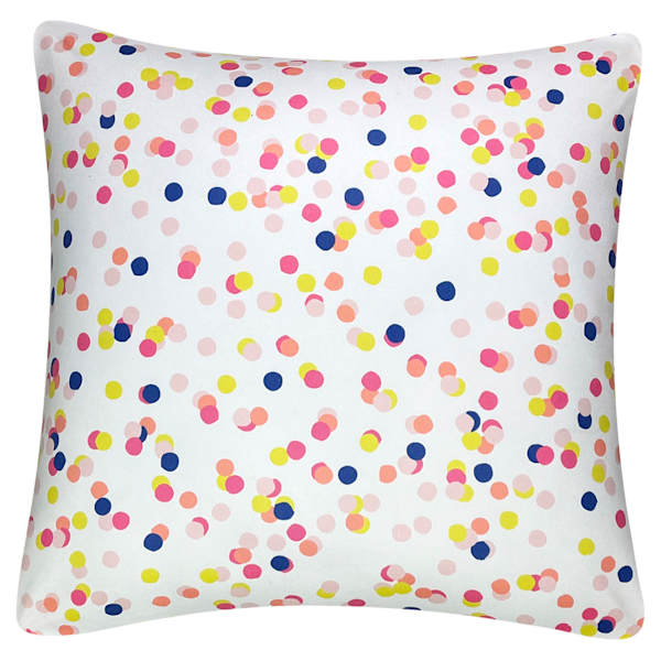 Oh Joy! Confetti Print Throw Pillow, 18"