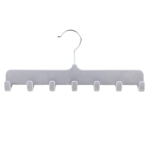 Velvet Belt Hanger, Grey