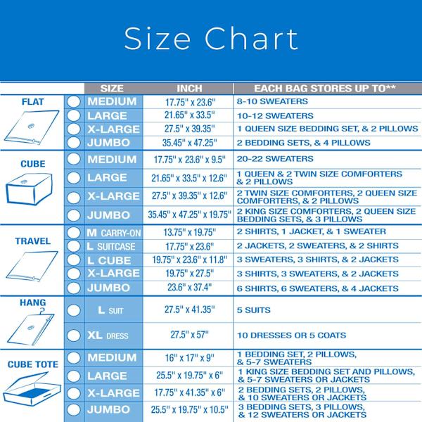 2-Pack Original Flat Magicbag, Large
