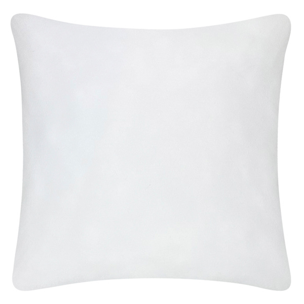 White Canvas Throw Pillow, 25"