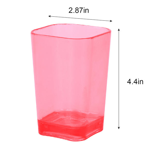 Oh Joy! Hot Pink Plastic Tumbler, 4.4"