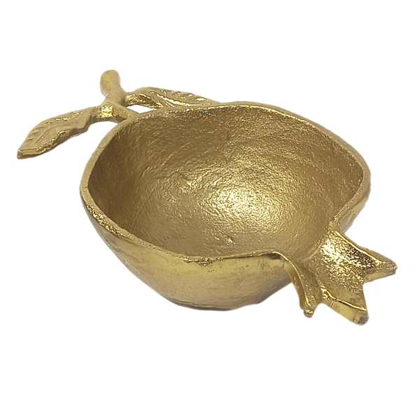 Providence Gold Pomegranate Trinket Bowl, 7"