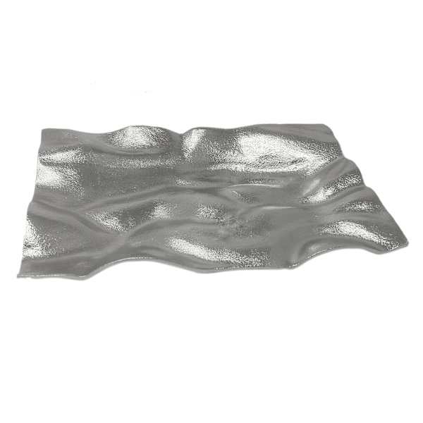 Crosby St. Silver Decorative Tray, 12"