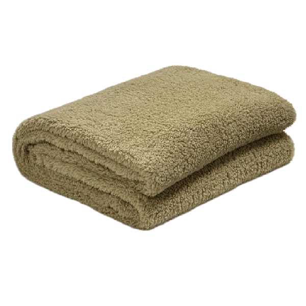 Honeybloom Brown Sherpa Throw Blanket, 50x60
