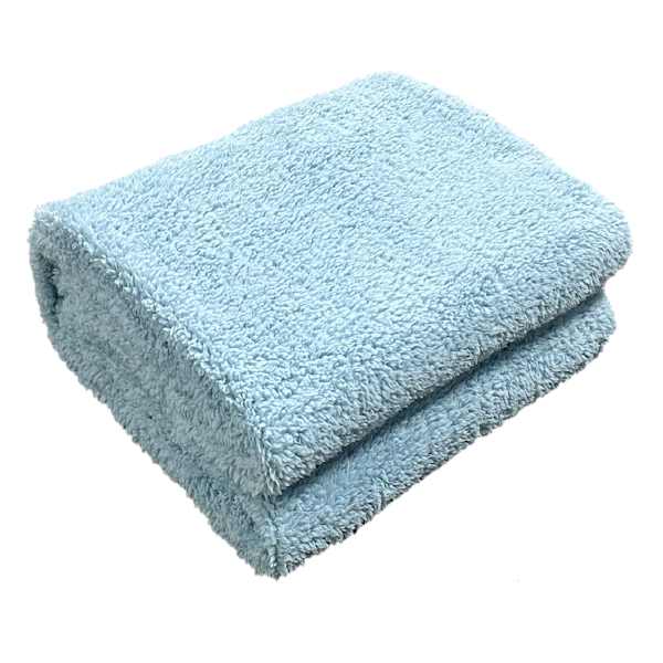 Honeybloom Light Blue Sherpa Throw Blanket, 50x60