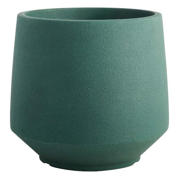 Japi Brut Moss Green Outdoor Planter, Medium