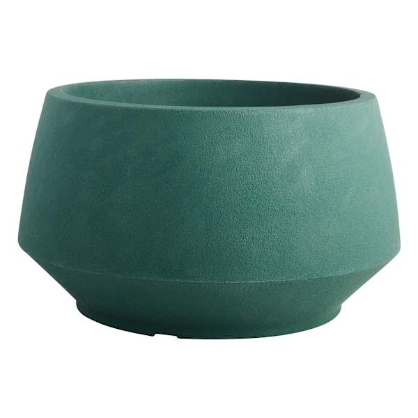 Japi Brut Moss Green Outdoor Planter, Large