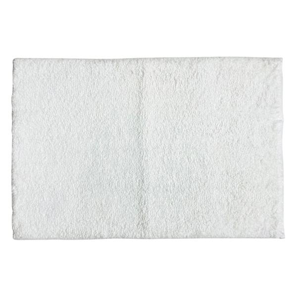 Crosby St. Solid White Bath Rug, 20x30