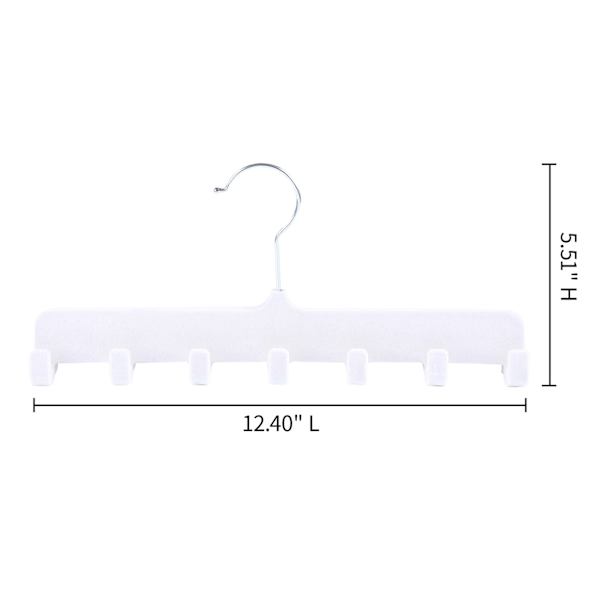 Velvet Belt Hanger, Pearl