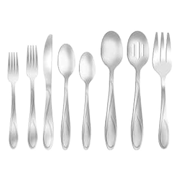 51-Piece Crawford Sand Flatware Set