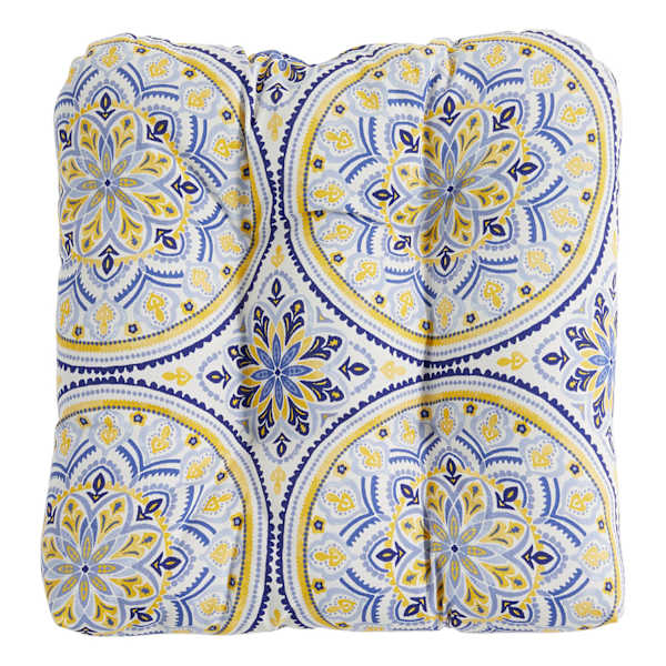 Castille Multicolor Outdoor Wicker Seat Cushion