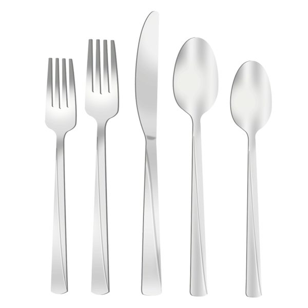 Crosby St. 20-Piece Holden Silver Flatware Set