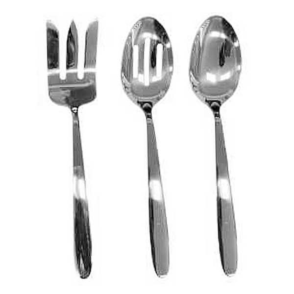 Bistro 3-Piece Stainless Steel Serve Set