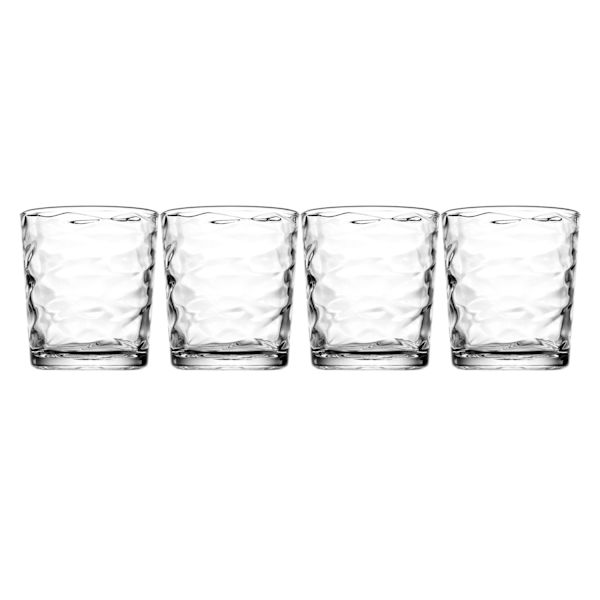 Set of 4 Origami Double Old Fashioned Glasses