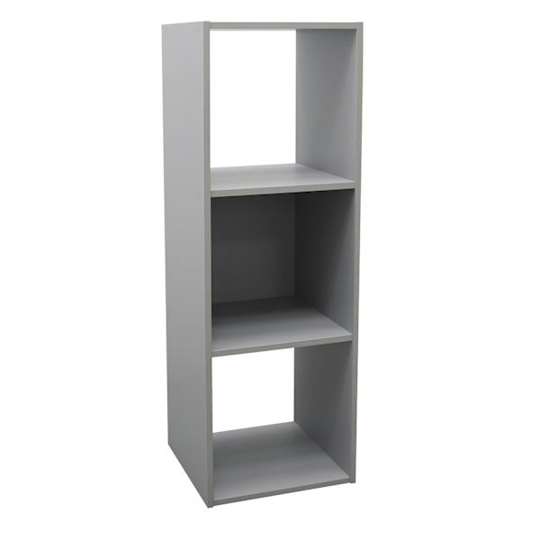 3-Cube Modular Storage System, Grey