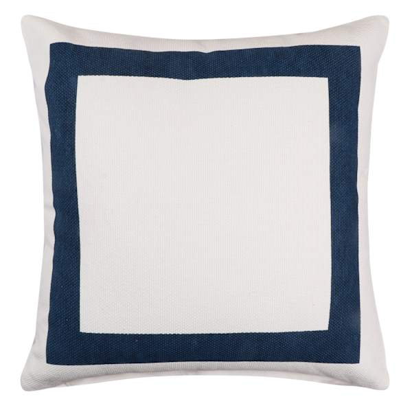 Navy textured throw pillow online