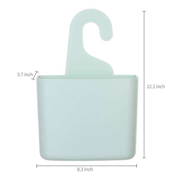 Shower Caddy with Hook, Mint