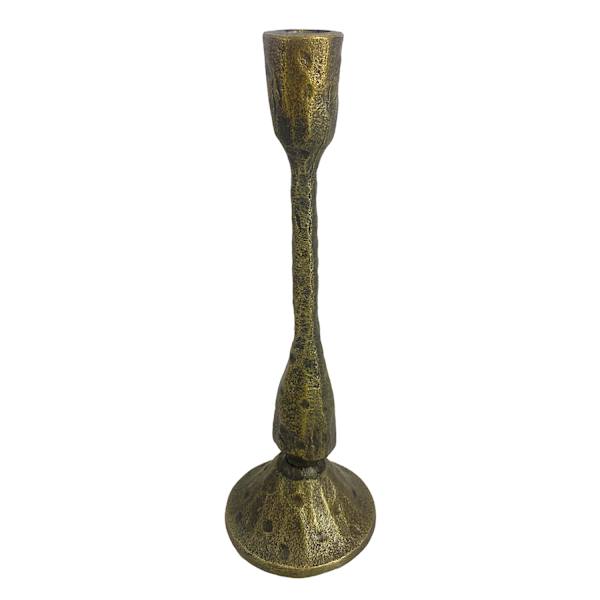 Honeybloom Aluminum Candle Holder, 7"