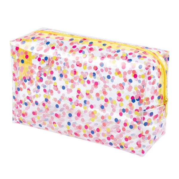 Oh Joy! Clear Confetti Pencil Pouch