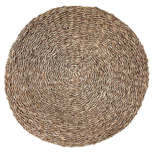 Ty Pennington Natural Seagrass Round Placemat