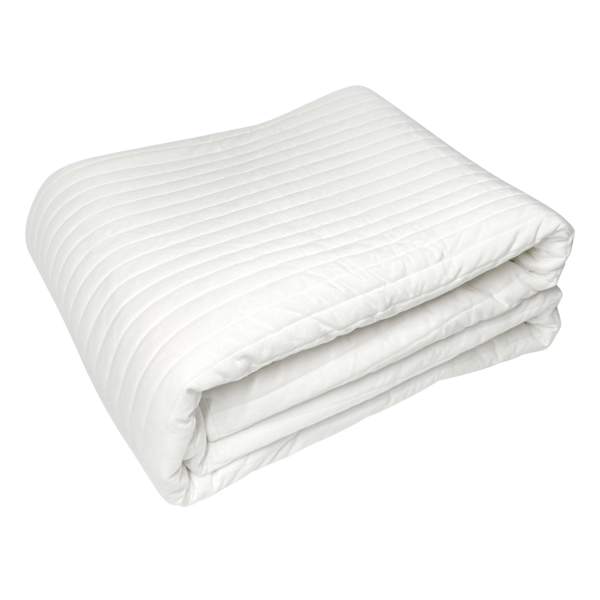 Honeybloom 3-Piece Ivory Velvet Quilt Set, King