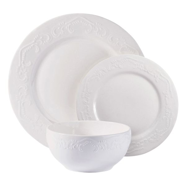 Pfaltzgraff 12-Piece Charlotte Dinnerware Set