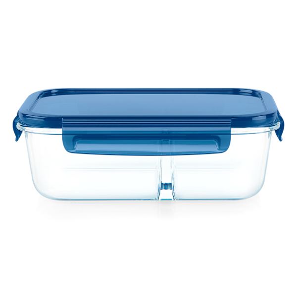 Pyrex Mealbox Rectangle Glass Food Storage Container, 5.5c