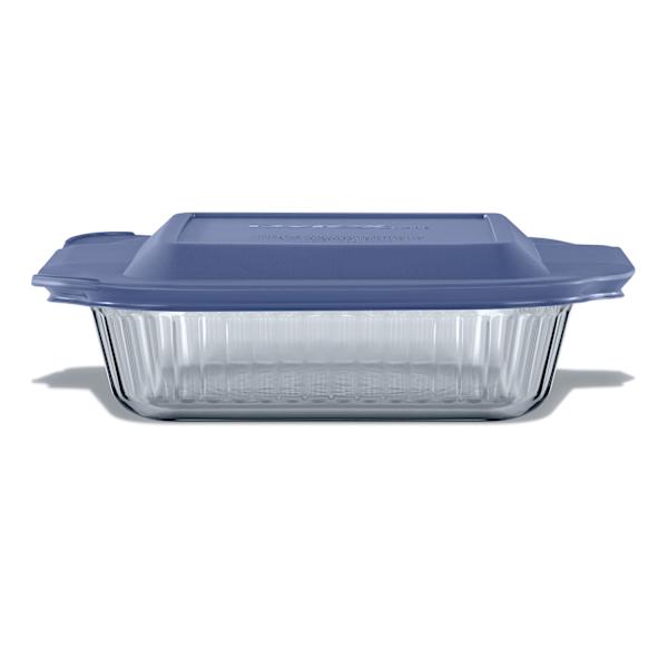 Pyrex Square Bakeware with Lid, 8"