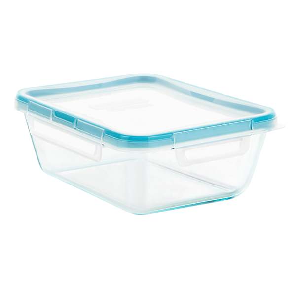 Pyrex Snapware Total Solution Glass 8 Cup Tall Rectangle With Locking Lid