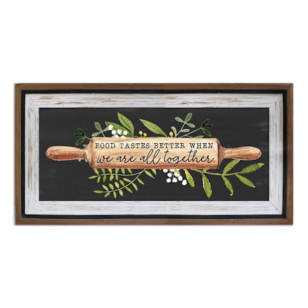 13x26 Rolling Pin Framed Print