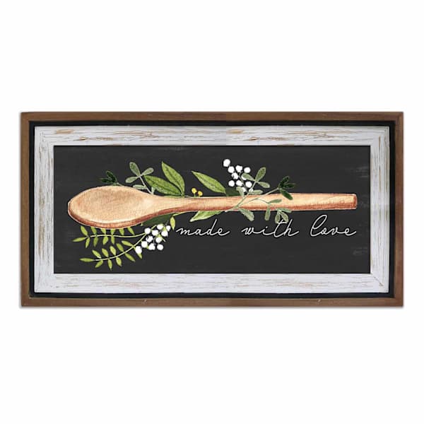 13x26 Kitchen Spoon Framed Print