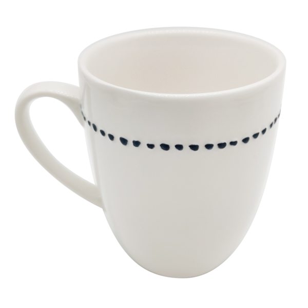 Honeybloom Blue Dots Mug