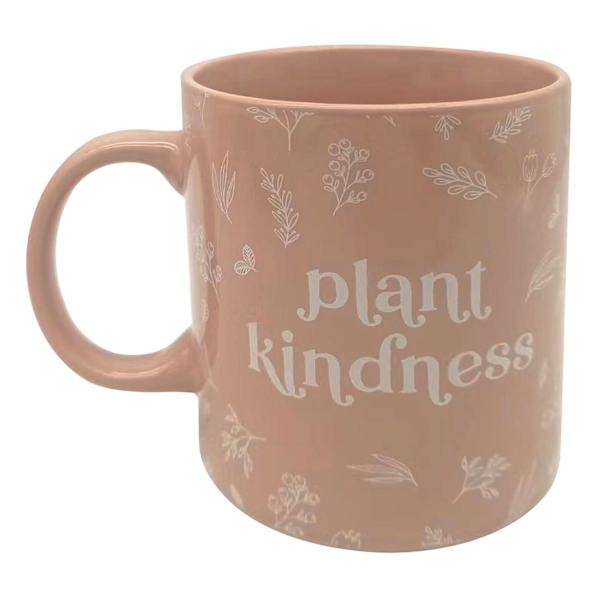 Pink Plant Kindness Mug