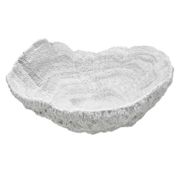 Ty Pennington White Seashell Tray, 13.4x7