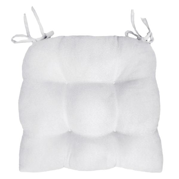 Harbor Mist Faux Suede Chair Cushion, 14x15