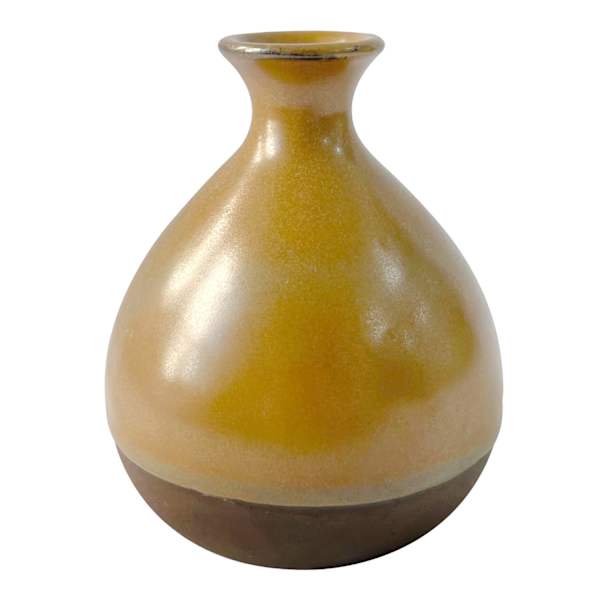 Honeybloom Brown Placeholder Ceramic Bud Vase, 4"