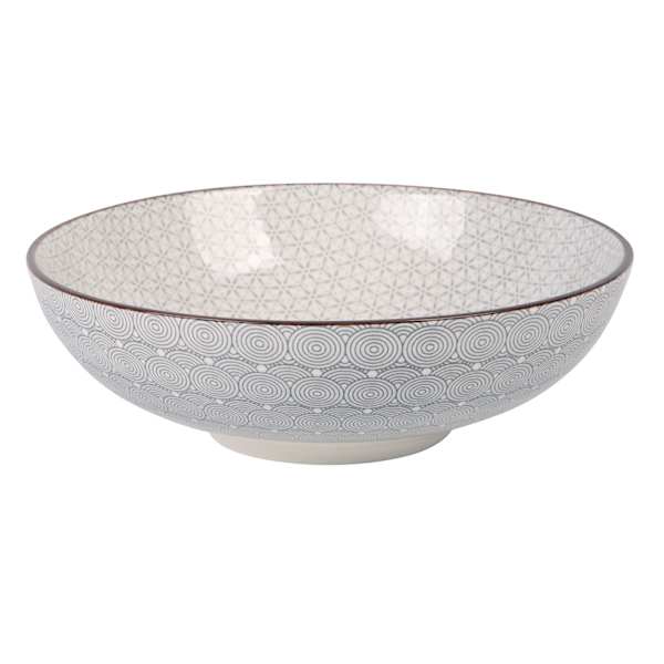 Grey Arches Printed Bowl, 42oz