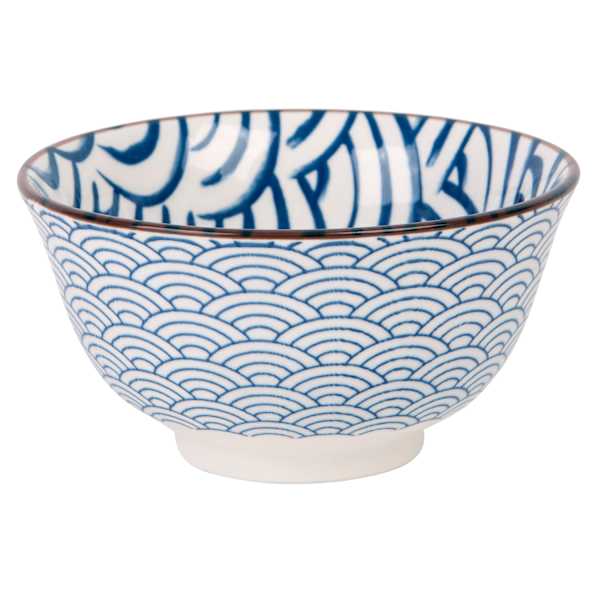 Blue Arches Printed Bowl, 11oz