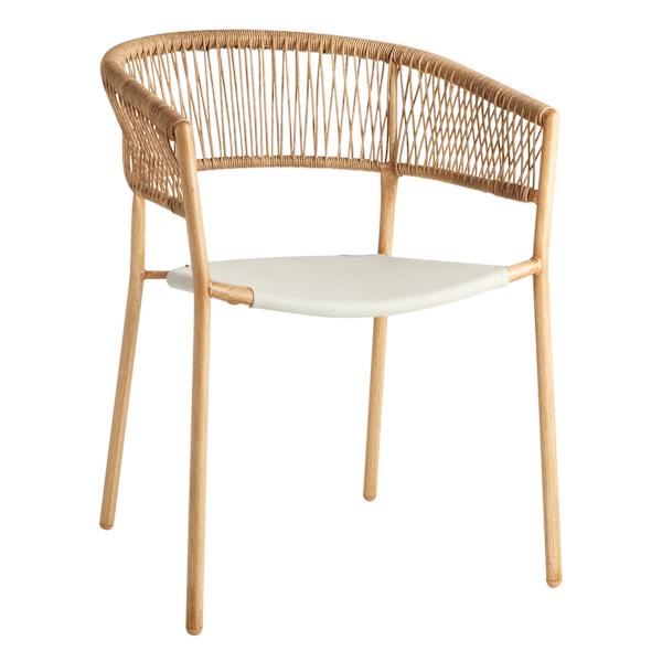Crosby St. Brody Wicker Patio Chair, Natural