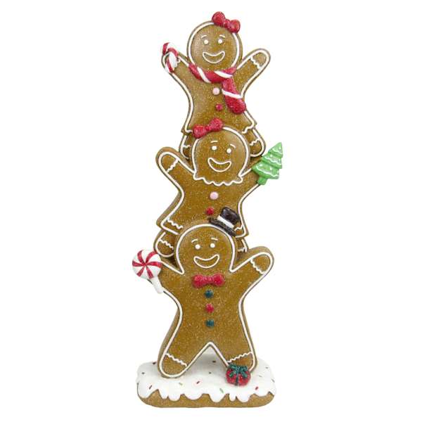 Gingerbread Lane Gingerbread Stack, 12"