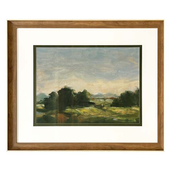 Glass Framed Early Autumn IV Print Wall Art, 31x25