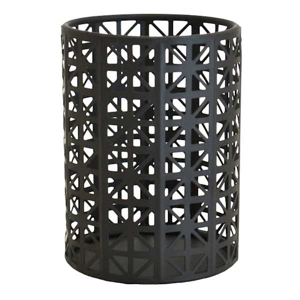 Metrix Black Laser Cut Pencil Cup Holder