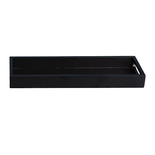 Black Decorative Tray, 15x5