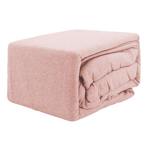 3-Piece Terracotta Jersey Sheet Set, Twin XL