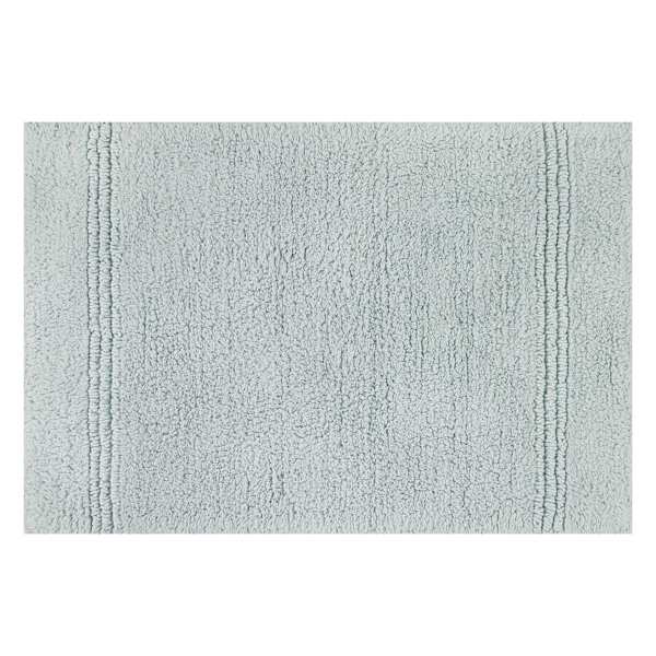 2-Pack Blue Simple Stripe Bath Rug Set, 17x24 & 20x32
