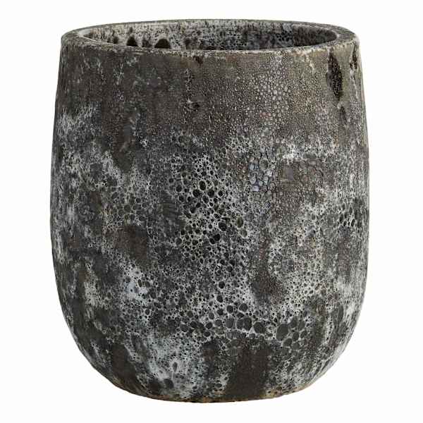 Found & Fable Bungxe Tall Ceramic Outdoor Planter, Large