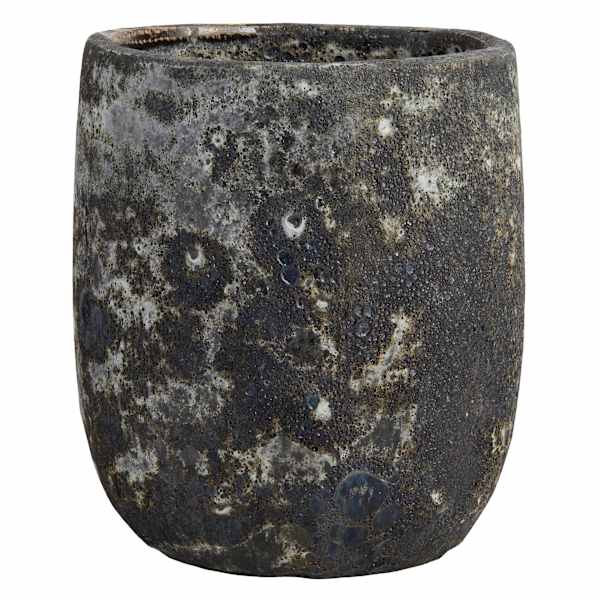 Found & Fable Bungxe Tall Ceramic Outdoor Planter, Medium